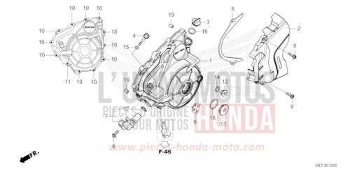 COUVERCLE DE GENERATRICE NT1100DP de 2023